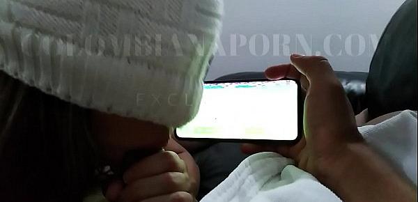  Camila teen 18 really likes to make me enjoy my game  (Alt Madrid vs Juventus)......Watch full videos @  Colombianaporn.com